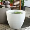 Tanque de Peces Tradicional para Patio, Tanque de Agua Grande para Uso Doméstico, Adecuado para Criar Peces Dorados, Tortugas, Plantas Acuáticas, Plantas Hidropónicas, Lotos y Nenúfares, Recipiente en Forma de Cuenco