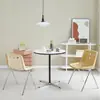 Silla de Queso Silla con Agujero Usada Estilo Ins Restaurante de Celebridades de Internet Cafetería Respaldo Silla de Mesa de Comedor Taburete de Maquillaje