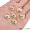 Método Antigo Cabacinho para Pingente de Óleo Gotejante Paz e Alegria Riqueza e Sorte Pingente de Transferência Chaveiro de Liga Metálica com Pingente Gotejante Ornamentos DIY