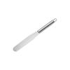 Espátula com cabo de aço inoxidável utensílio doméstico integrado reto curvo cortador de bolo raspador de creme raspador ferramenta de panificação
