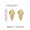 E14718 Moda Transfronteriza Nueva Serie Estilo Verano Playa Océano Naturaleza Pendientes de Concha Caracola Nicho para Mujer