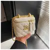 Bolso de mano coreano de nicho tipo caja para mujer, modelo nuevo 2026, bolso acolchado de rombos con cadena para ir al trabajo, de hombro y cruzado