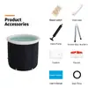 Cubo de Baño de Hielo de Venta Caliente Cubo de Baño Plegable para Adultos Bañera Plegable para el Hogar Cubo de Baño de Hielo Portátil para Atletas