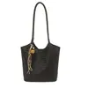 Elegante bolso de mano tejido para mujer, nuevo modelo 2026, bolso de hombro de gran capacidad para el día a día, bolso de mano casual moderno y sencillo