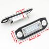 Adecuado para luz de matrícula VOLVO VOLVO S40 S60 S80 XC70 XC60 luz de matrícula LED transfronteriza