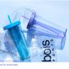 16OZ 24OZ Vaso de Agua de Verano de Dibujos Animados con Ventosa de Plástico de Una Sola Capa Vaso de Agua de Moda Vaso Creativo para Estudiantes con Ventosa