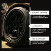 Hikmarion Creme para Brilho de Pneu de Carro Cuidado Diário para Pneus de Carro Creme de Polimento e Limpeza