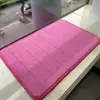 Alfombra de piso de forro polar coral acolchada a rayas, felpudo absorbente para puerta de baño, alfombra de baño antideslizante Temu Amazon, directo del fabricante