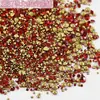 1440 Diamantes de Imitación Rojos de Alta Calidad con Punta Trasera, Diamantes de Imitación Brillantes Checos para Uñas, Diamantes de Imitación para Apilar DIY, Diamantes de Imitación para Uñas de Yiwu