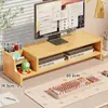 Soporte Elevador para Monitor de Computadora con Cajón Base para Aumentar la Altura de la Pantalla del Monitor de Escritorio Estante de Almacenamiento