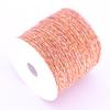 1,2 mm multicolorido linho cor texto jogar esfregar contas de algodão King Kong estrela lua frisado fio trançado tasser fio