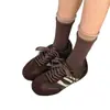 Kalaoye zapatillas de entrenamiento alemanas súper populares para mujer, zapatillas retro de retazos para otoño, zapatos casuales de cuero genuino con plataforma interior, zapatos juveniles de moda