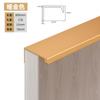 Tirador de puerta de armario con cajón extendido, directo de fábrica, moderno, simple, invisible, negro, para armario