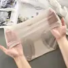 Ropa interior sin costuras de seda helada para mujer, verano, fina, con refuerzo 100% algodón, para niñas, sexy, de encaje, nuevo estilo, shorts tipo máscara