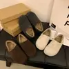 Zapatos de Algodón Cómodos Cálidos de Invierno Estilo Simple con Forro de Terciopelo, Slip-on, de Doble Uso, Nuevos 2026, para Uso en Exteriores, Zapatos Postparto
