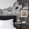 Castillo Europeo Retro Francés Revestimiento de Pared Papel Tapiz Papel Tapiz Sin Costuras Mural Decorativo para Hotel y Alojamiento