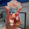 2026 Nuevo Llavero de Muñeca Hello Kitty Original de Sanrio para Mujer, Lindo Accesorio de Peluche de Hello Kitty