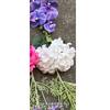 Fabricantes de flores de simulação de casamento de dopamina de verão ao ar livre rosa roxo amarelo verde fundo de casamento estrada chumbo lote de flores falsas
