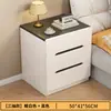 Mesita de noche moderna y sencilla, estante de almacenamiento de gabinete lateral para dormitorio, nuevo modelo 2026, uso doméstico, lujo ligero, gabinete de almacenamiento de alta gama