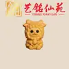 Doce Esculturas de Madera del Zodiaco: Rata, Buey, Tigre, Conejo, Dragón, Serpiente, Caballo, Oveja, Mono, Gallo, Perro, Cerdo Accesorios, Manualidades Creativas Colgantes y Adornos