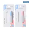 Lmltop Pegamento de Pestañas Encantador Adhesivo Invisible Natural para Pestañas con Herramientas 3323