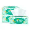 Papel de Seda Floral Sentimental 100 Hojas 3 Paquetes Servilletas de Tejido de Tres Capas Hogareñas Asequibles