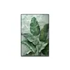 Sala de estar Vestíbulo Pintura Decorativa de Hojas Pintura Colgante Pasillo Dormitorio Mural Decoración de Pared de Fondo de TV Pintura al Óleo Stock Disponible