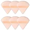 Bolen de Polvo, Polvo Facial, Bolen de Polvo Triangular, Polvo Suelto y Base de Maquillaje para Contouring, Esponja de Maquillaje, Herramienta de Belleza para Maquillaje