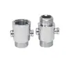 Cabezal de Ducha para Baño de RV con Doble Rosca Externa, Rosca de 1/2 Pulgada, Parada de Agua con un Solo Toque, Válvula Ajustable, Cabezal de Ducha para Uso Doméstico