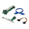 Sunweit St45 Ranura para Tarjeta PCI de 1 Ranura a PCIe X1 Tarjeta Puente Asm1083 Plug and Play sin Controlador