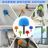 Cepillo de limpieza para quitar el polvo tipo telaraña de cerdas suaves, fácil de limpiar, extensible, adecuado para esquinas de paredes y techos, eliminación de polvo, herramienta multifuncional para uso interior y exterior