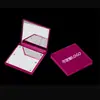 Venta Caliente en el Extranjero Espejo Pequeño Plegable de Doble Cara Portátil de Mano Espejo Cuadrado Led para Maquillaje Patrón de Logo Imprimible