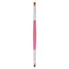 Plumín multifuncional para arte de uñas tipo blooming rosa plumín doble para arte de uñas plumín de sellado degradado plumín de transición plumín de sellado degradado