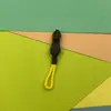 Venta al por mayor No. 3 Tiradores de Cremallera de Nylon, Accesorios de Cremallera para Trajes de Baño, Componentes de Cremallera para Uniformes Escolares, Tiradores de Cordón Coloridos para Ropa de Protección Solar