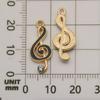 Mezcla 40 Dibujos Animados Europeos y Americanos de Goteo de Aceite Instrumentos Musicales Guitarra Piano Tono Aleación Colgante Pulsera DIY Accesorios de Joyería