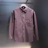Camisa de Manga Larga para Hombre Primavera y Verano 2025 Nueva Estilo Japonés Retro Casual Alta Gama Tendencia Marca Chaqueta Atractiva