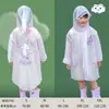 Capa de Chuva Infantil para Meninas 2022 Novo Poncho Celebridade da Internet Feminino Estilo Poncho Jardim de Infância Peça Única Exterior Crianças Grandes Doce