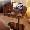 Mesita de Noche Suministro Transfronterizo, Altura Ajustable, Cabecero de Dormitorio, Mesa Lateral Abatible y Móvil, Mesa de Café Pequeña para Sofá de Sala de Estar