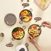 Aibao Aço Inoxidável Multi-Compartimentos Marmita Térmica Marmita Utensílios de Mesa Estudante Tigela Dormitório Fácil Limpeza Trabalhador de Escritório Portátil