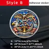 Sticker para parachoques de coche de nuevo producto transfronterizo, águila conmemorativa del 250 aniversario de EE. UU. 1776-2026, calcomanía decorativa para ventana de coche