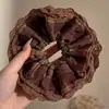 Gomas para el pelo de alta gama, sin esfuerzo chic, de estilo coreano, perfectas para otoño e invierno. Gomas de pelo XL, diseño retro, nueva colección 2026, ideales para crear un moño