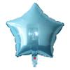Globo de película de aluminio de 18 pulgadas con forma de estrella de cinco puntas, ideal para cumpleaños, bodas, actividades al por mayor, diseño flotante