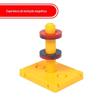 Suspensão magnética experimento terno ímã circular Escola Secundária Física magnetismo experimento equipamentos materiais de experimentos científicos infantis