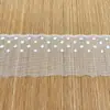 Renda para Bordado Solúvel em Água, Decorações Fofas de Bolinhas, Acessórios para Saia DIY, Acessórios de Roupa, Tecido de Renda em Rede