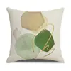 Funda de Almohada Estilo Morandi Abstracto Simple Transfronteriza Funda de Almohada Estampada de Lino Funda de Almohada Decorativa para el Hogar Amazon