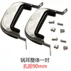Oreja de Olla Universal Antiescaldado Resistente al Calor para Olla de Agujero Único y Doble Oreja de Olla para Sopa de Leche Olla de Alta Presión Antiexplosión Oreja de Olla de Esmalte Accesorios para Mango de Olla