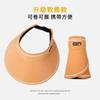 Sombrero de Protección Solar de Verano Upf50+ para Mujer Plegable de Ala Ancha Anti-Uv de Copa Vacía para Ciclismo al Aire Libre