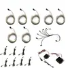 Adereços de Fantasia Luminosos de Luz Fria Qingbing Roupas LED de Alta Qualidade que Brilham no Escuro para Performances com Atmosfera de Festival