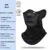 Mascarilla de Protección Solar para Ciclismo de Verano Seda de Hielo Protección de Cuello Sombrilla Mascarilla Facial Artefacto Anti-Uv Transpirable Antipolvo A prueba de Arena Mascarilla Facial