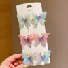 Horquilla de mariposa para niña, princesa, linda, súper hada, accesorios para el cabello, tocado, venta al por mayor, horquilla, clip para flequillo, clip lateral